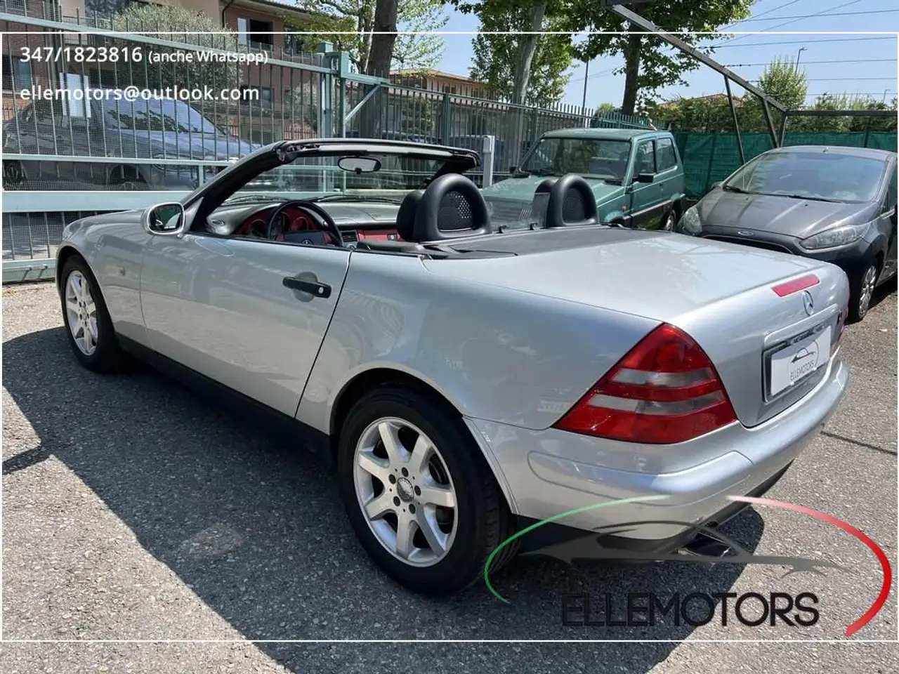 Mercedes-Benz SLK 200 KOMPRESSOR AUTOMATICA CABRIO – TAGLIANDI MERCEDES – PELLE – ASI – SUPER PREZZO, foto 3