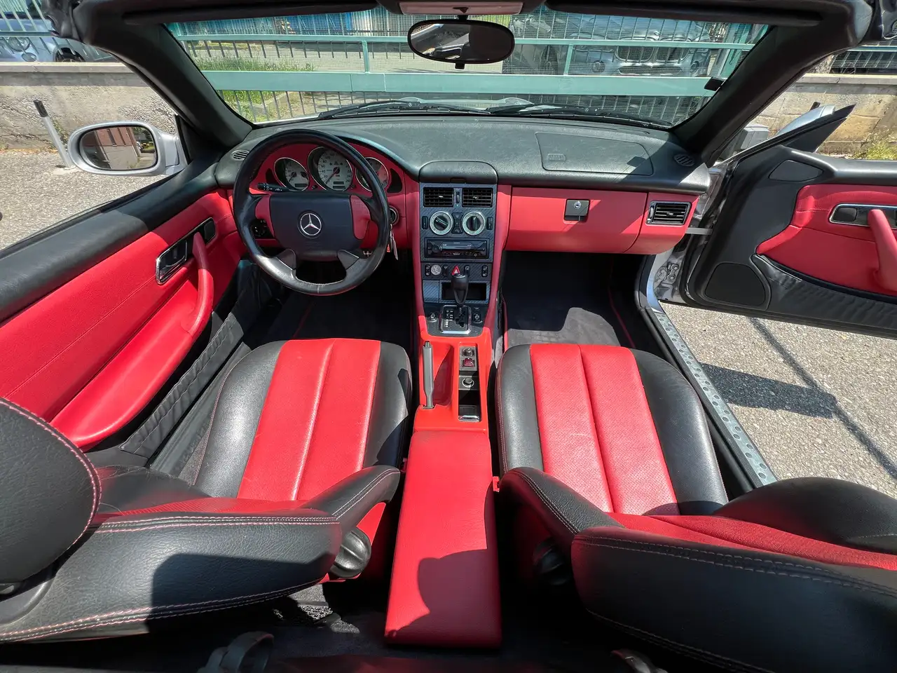 Mercedes-Benz SLK 200 KOMPRESSOR AUTOMATICA CABRIO – TAGLIANDI MERCEDES – PELLE – ASI – SUPER PREZZO, foto 10