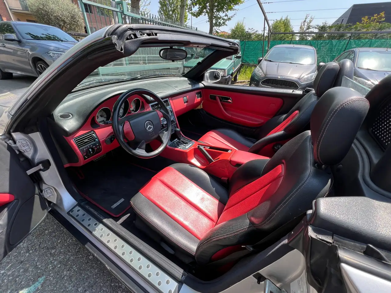 Mercedes-Benz SLK 200 KOMPRESSOR AUTOMATICA CABRIO – TAGLIANDI MERCEDES – PELLE – ASI – SUPER PREZZO, foto 11