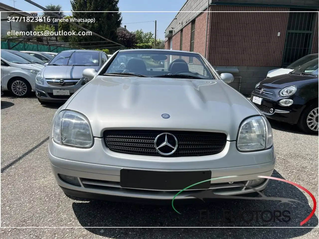 Mercedes-Benz SLK 200 KOMPRESSOR AUTOMATICA CABRIO – TAGLIANDI MERCEDES – PELLE – ASI – SUPER PREZZO, foto 2