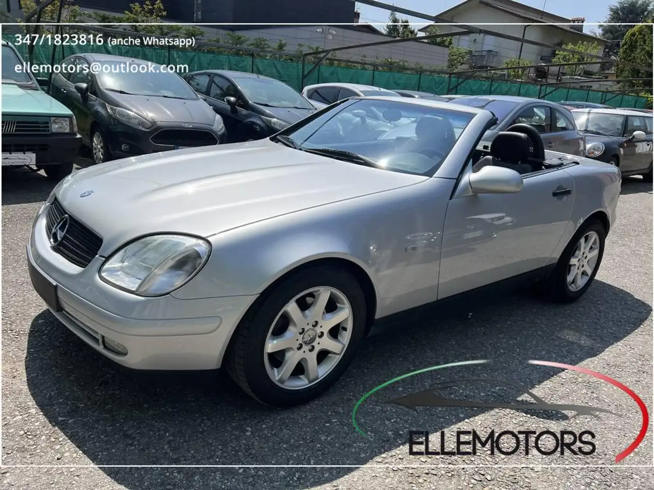Mercedes-Benz SLK 200 KOMPRESSOR AUTOMATICA CABRIO – TAGLIANDI MERCEDES – PELLE – ASI – SUPER PREZZO, foto 1