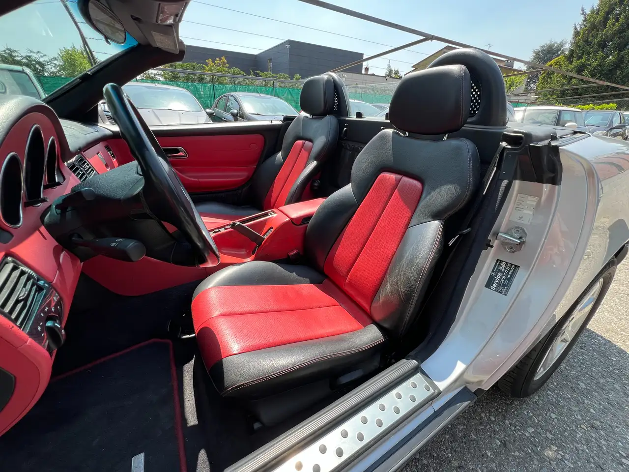 Mercedes-Benz SLK 200 KOMPRESSOR AUTOMATICA CABRIO – TAGLIANDI MERCEDES – PELLE – ASI – SUPER PREZZO, foto 12