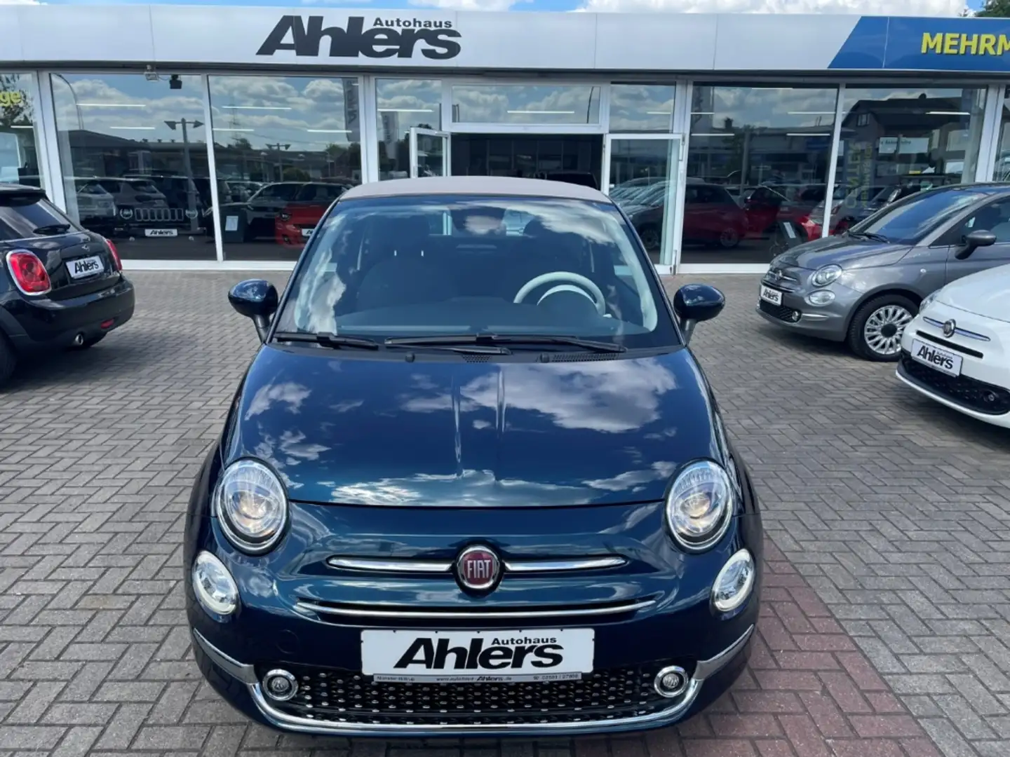 Fiat 500C Dolcevita+NAVI+TFT+KLIMAAUTOMATIK+PDC+TEMPOMAT+CAR Blau - 2