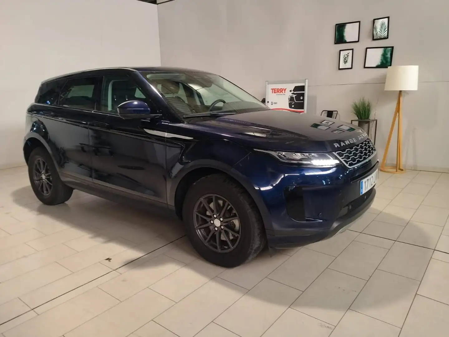 Land Rover Range Rover Evoque 2.0D I4 Standard FWD 163 Bleu - 1