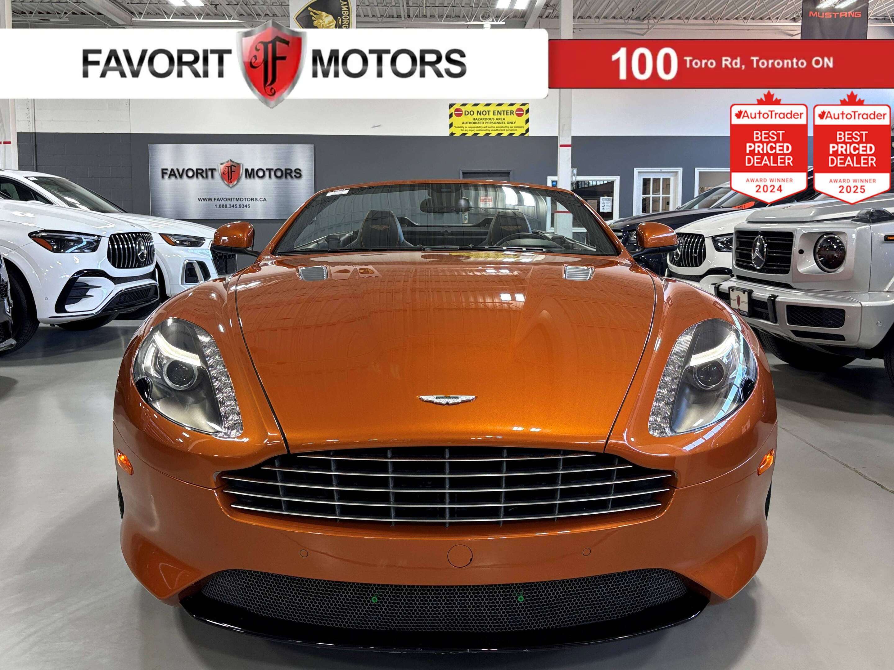 2013 Aston Martin DB9 VOLANTE|V12|RWD|PPF|CONVERTIBLE|CERAMICBRAKES|NAV|