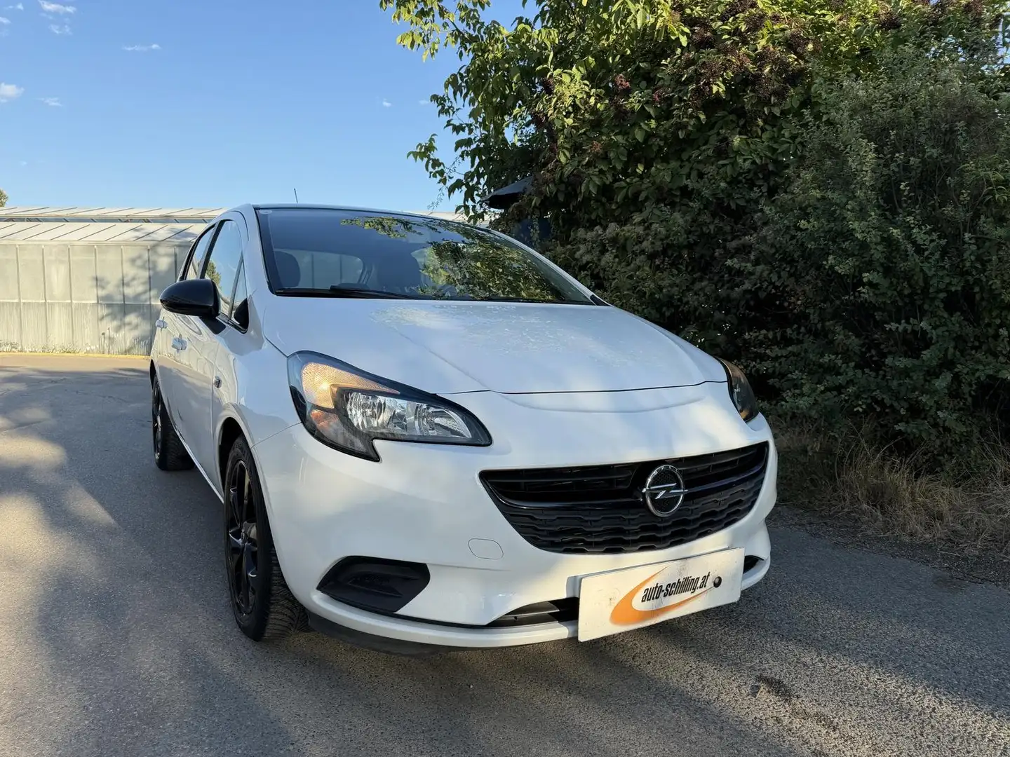 Opel Corsa Black & White Pickerl 07/2027 Shzg& Lkrhzg PDC Weiß - 1
