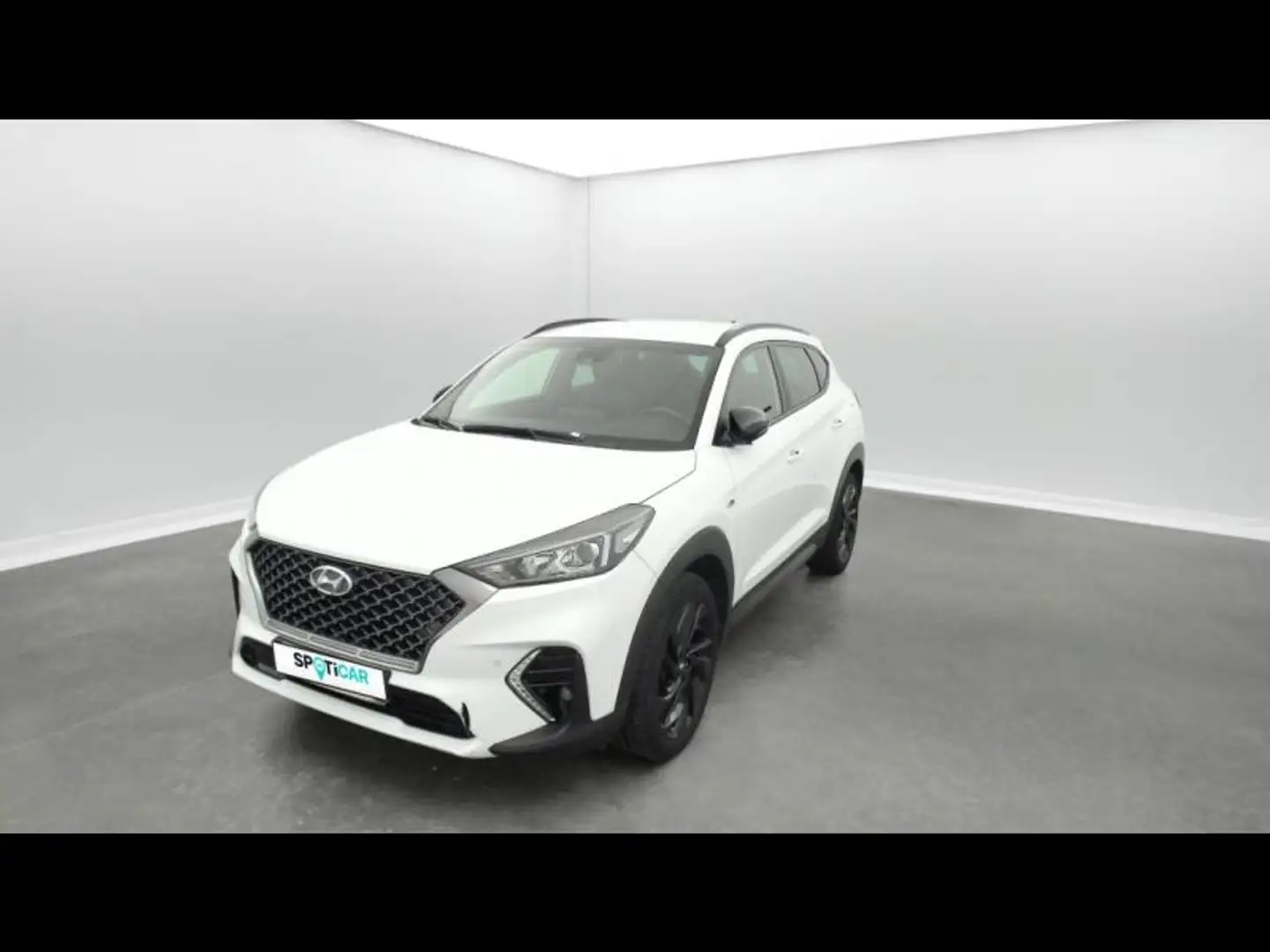 Hyundai TUCSON 1.6 CRDI 136ch hybrid 48V N Line Edition DCT-7 Euro6d-Evap Weiß - 1