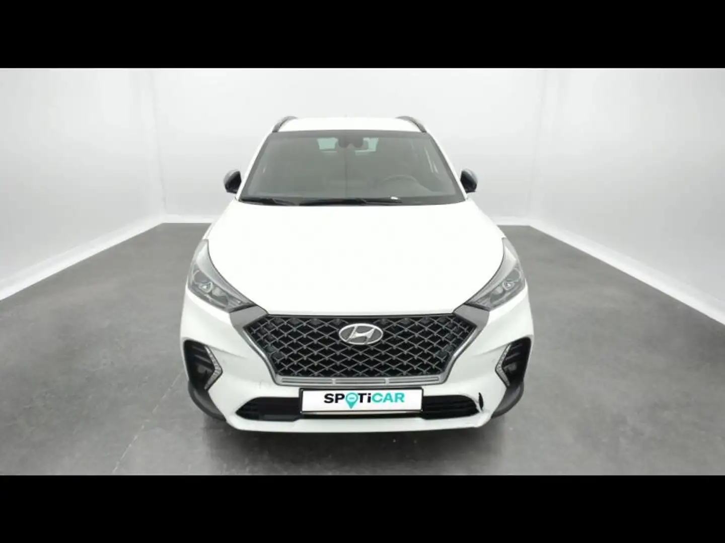 Hyundai TUCSON 1.6 CRDI 136ch hybrid 48V N Line Edition DCT-7 Euro6d-Evap Weiß - 2