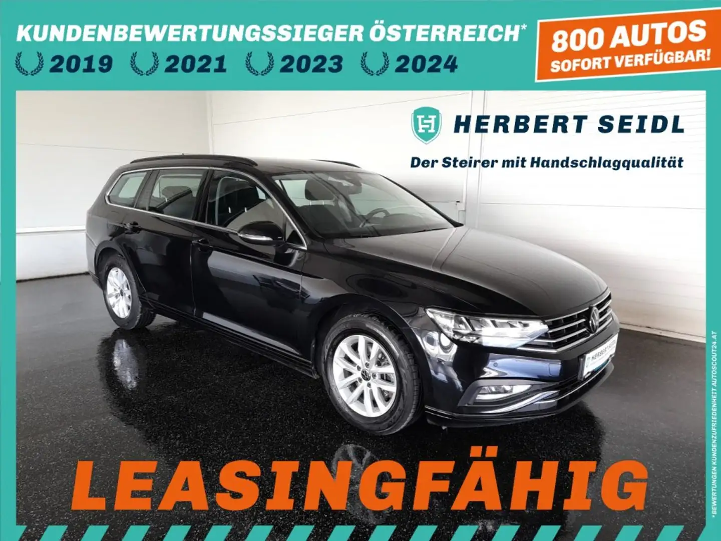 Volkswagen Passat Variant BUSINESS 2,0 TDI DSG *LED / NAVI / ACC / KAMERA / SPORT MASSAGESITZ / TRAVEL ASSIST* Schwarz - 1