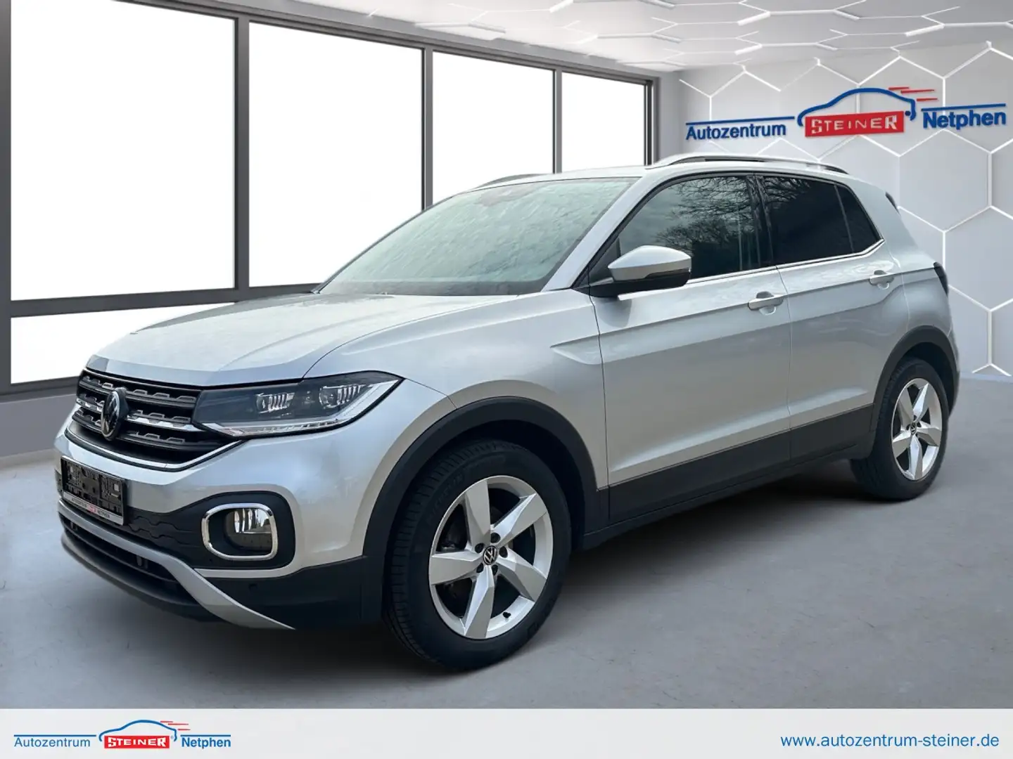 Volkswagen T-Cross 1.5 1,5 TSI EVO ACT 150PS DSG7 Style Klima Argent - 1