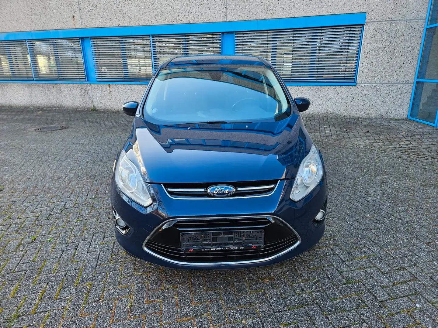 Ford Grand C-Max Grand  Titanium-NAVI-AHK-TÜV NEU Bleu - 2