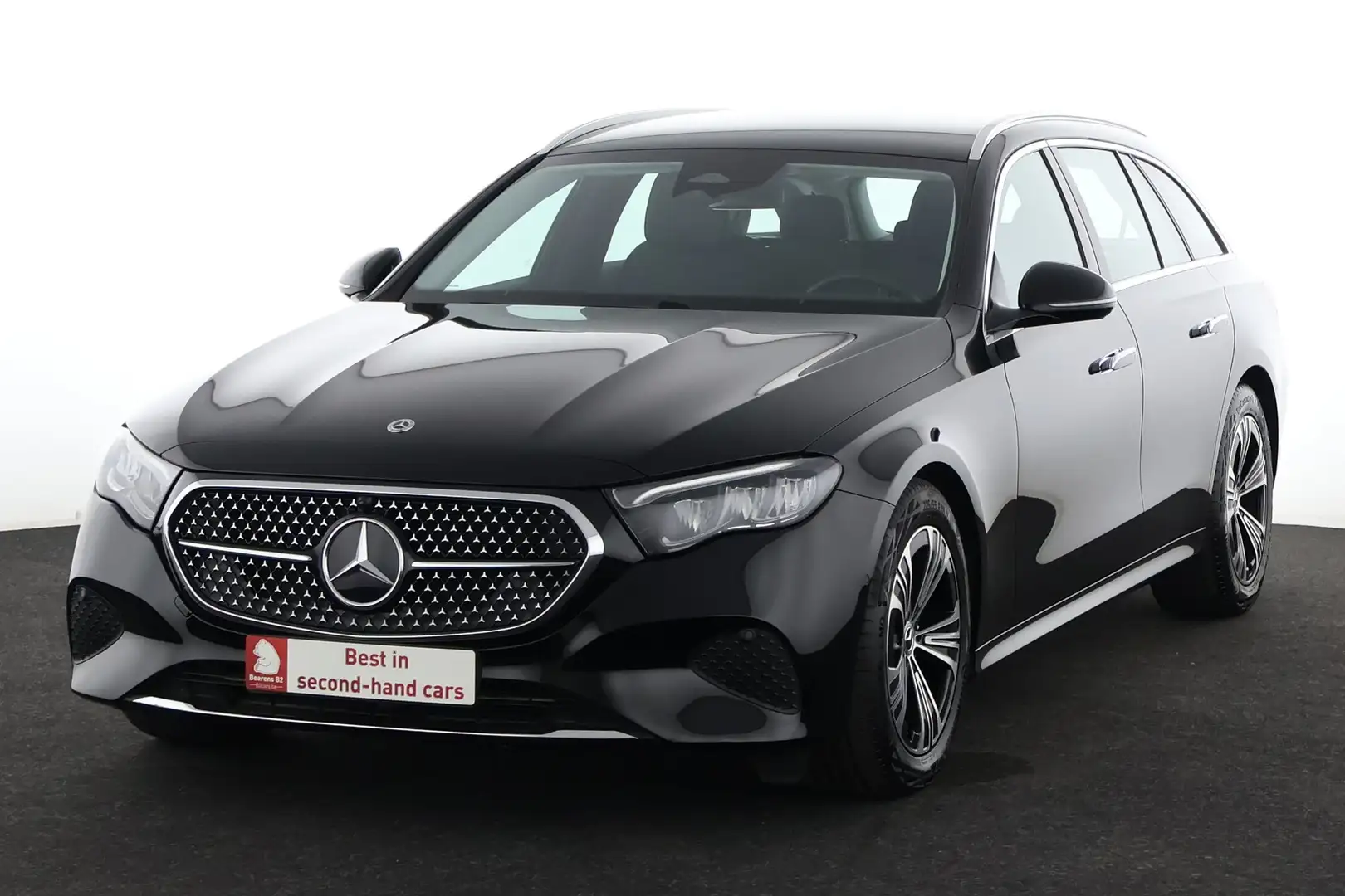 Mercedes-Benz E 220 AVANTGARDE BREAK SPORT DA + GPS + CAMERA + PDC + C Zwart - 1
