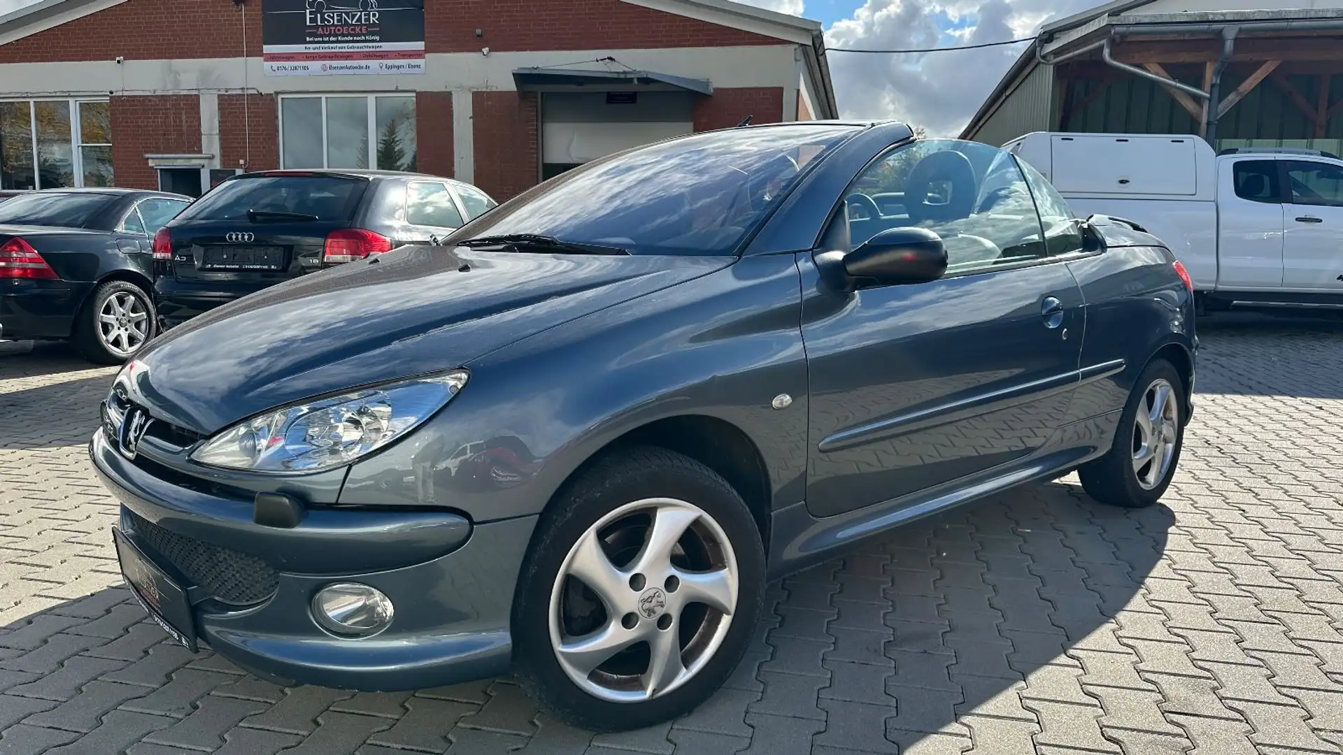 Peugeot 206 Cabriolet CC Platinum#CABRIO VOLL FUNK#SITZH Grau - 1