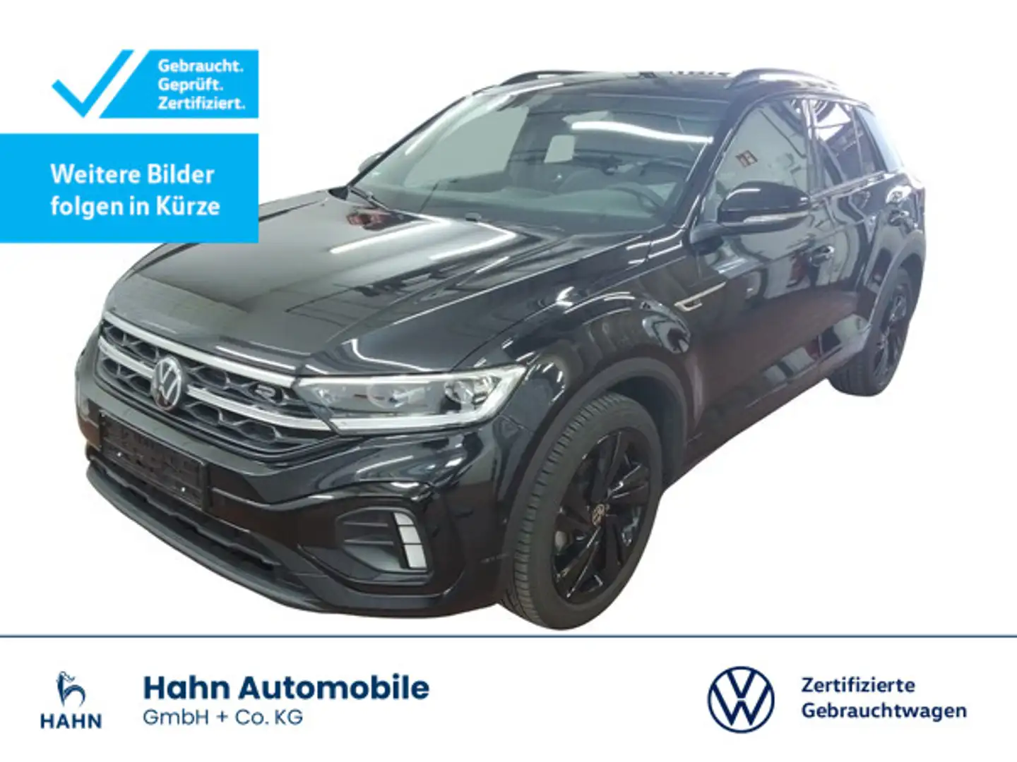 Volkswagen T-Roc 1.5TSI DSG R-Line LED Navi CAM ACC Sitzh Noir - 1