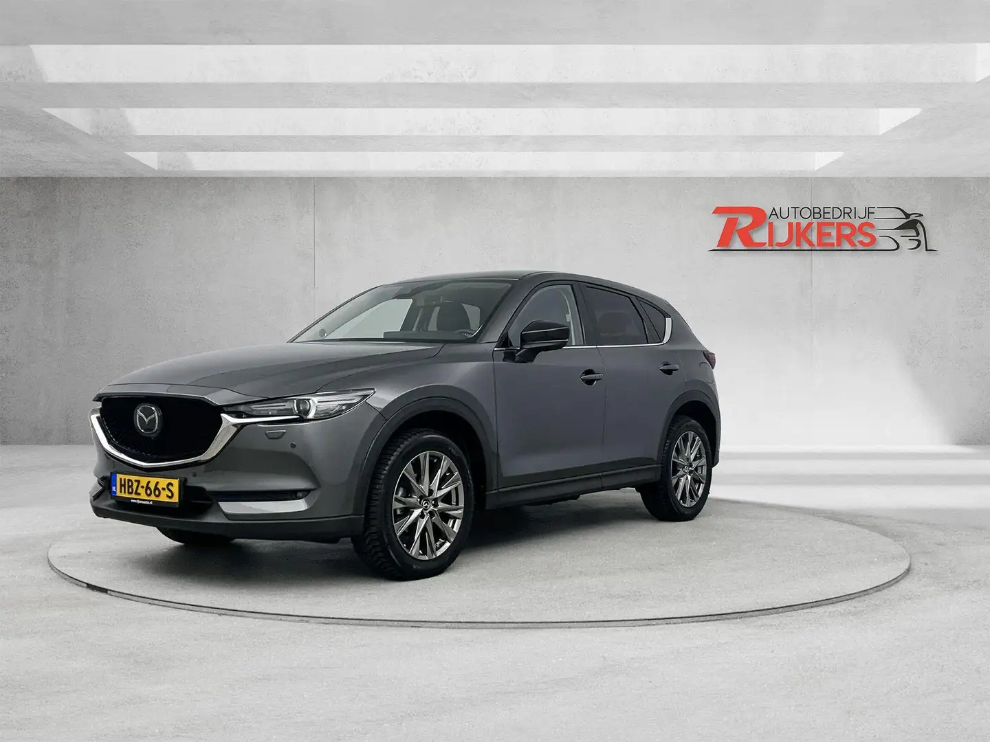Mazda CX-5 2.0 SkyActiv-G 165 Luxuy Autom,360 Camera,Cruise C Grijs - 1