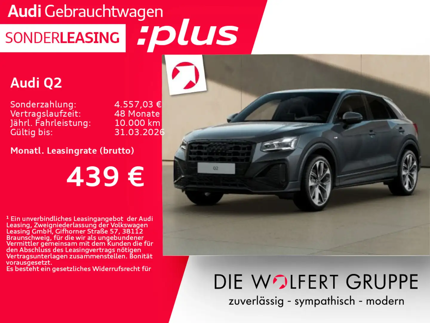 Audi Q2 S line 35 TDI S tronic*AHK*MATRIX*NAVI*ACC* Gris - 1