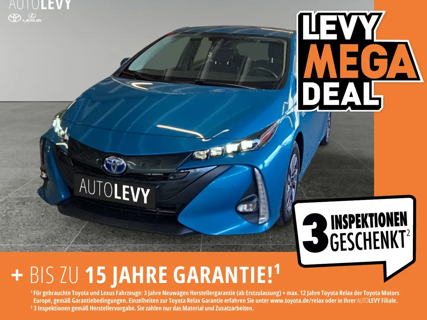 Toyota Prius 1.8 Plug-In Comfort +Navi+StandHeiz+Kamera+ Bleu - 1