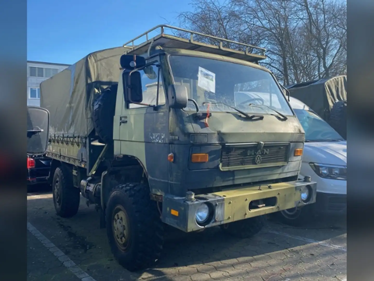 MAN 8-136 FAE 4X4 PROJEKTFAHRZEUG 2 Fahrzeuge vorhand Grün - 2