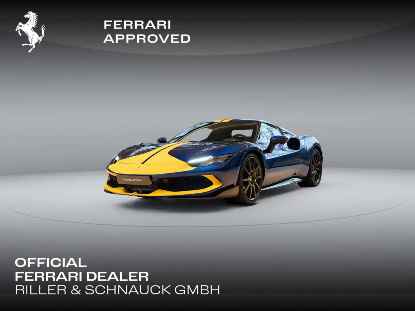 Ferrari 296 GTB >Assetto Fiorano*FULL CARBON< Blau - 1