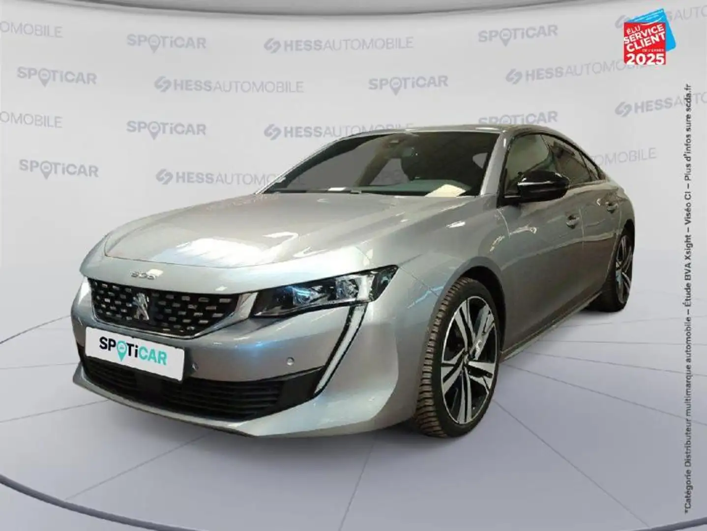 Peugeot 508 PureTech 180ch S/S GT Line EAT8 GPS Camera Carplay Gris - 1