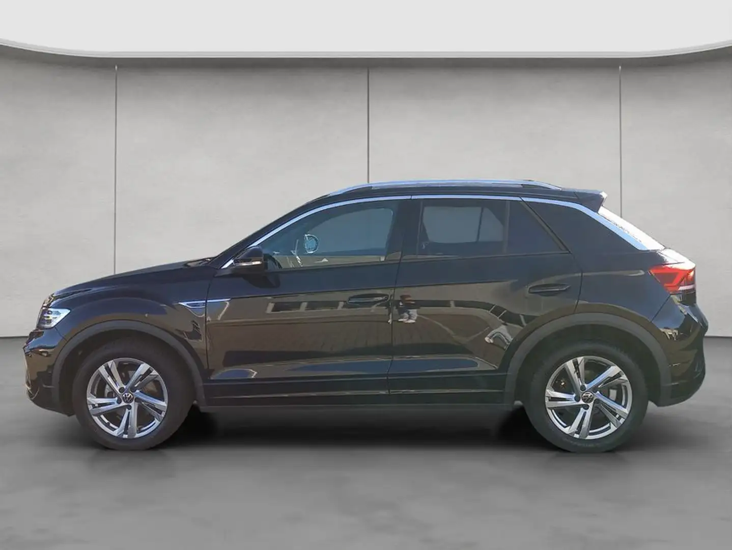 Volkswagen T-Roc 1.5 TSI -R-Line- DSG LED/ Navi/ GJR Zwart - 2