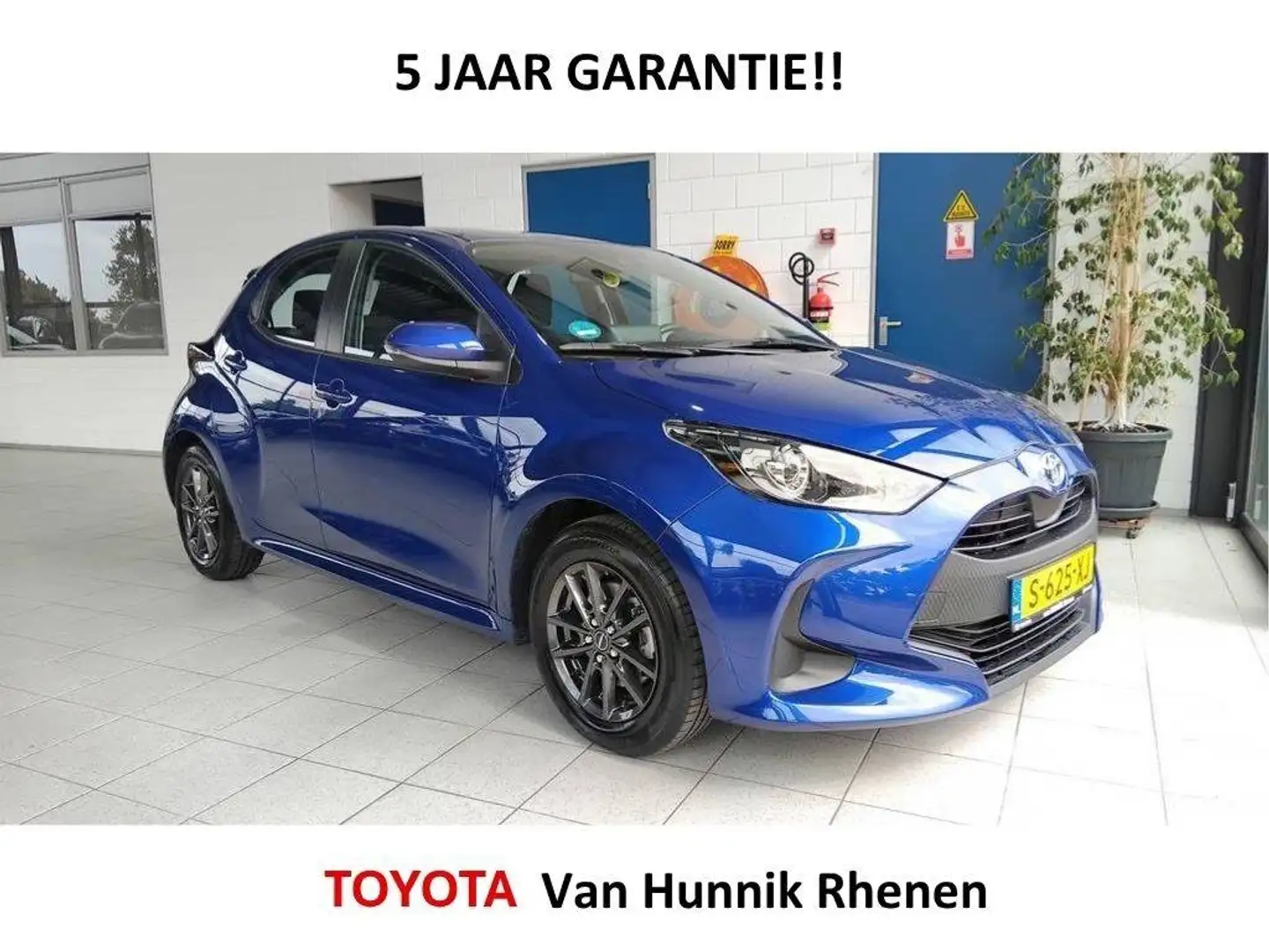 Toyota Yaris 1.5 Hyb. Active | Android/Apple | LM velgen | Clim Blauw - 1