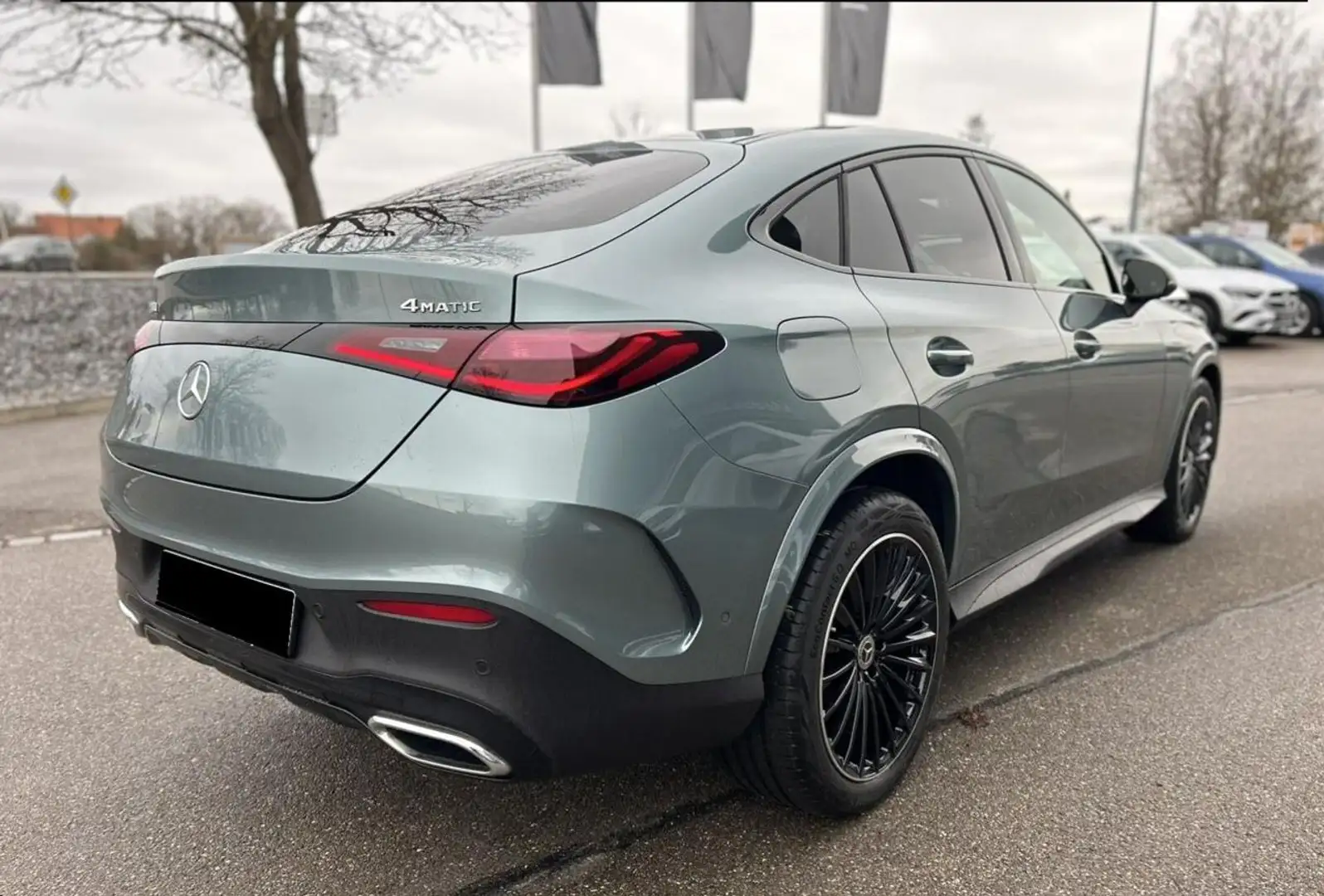 Mercedes-Benz GLC 220 d 4Matic Mild hybrid Coupé AMG - VETTURA IN ARRIV Grijs - 2
