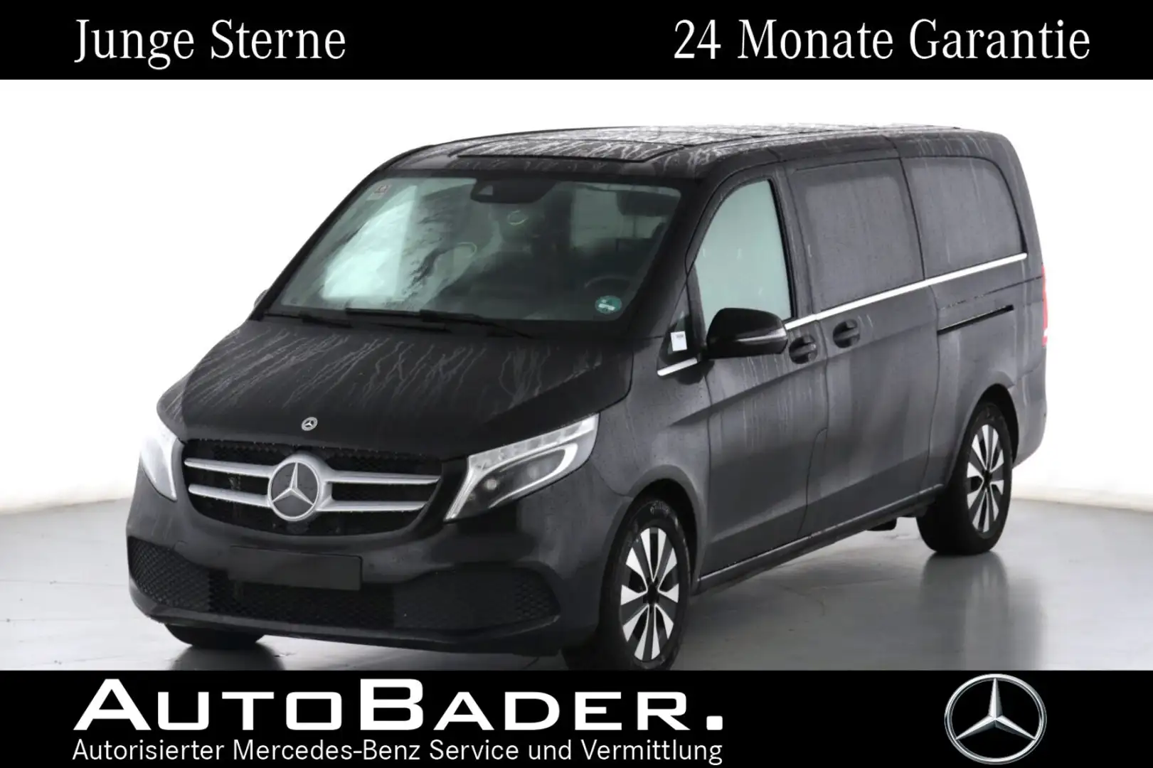 Mercedes-Benz V 300 V 300 d AV XL MBUX LED StdHzg LEDER RFK DAB 7er Schwarz - 1
