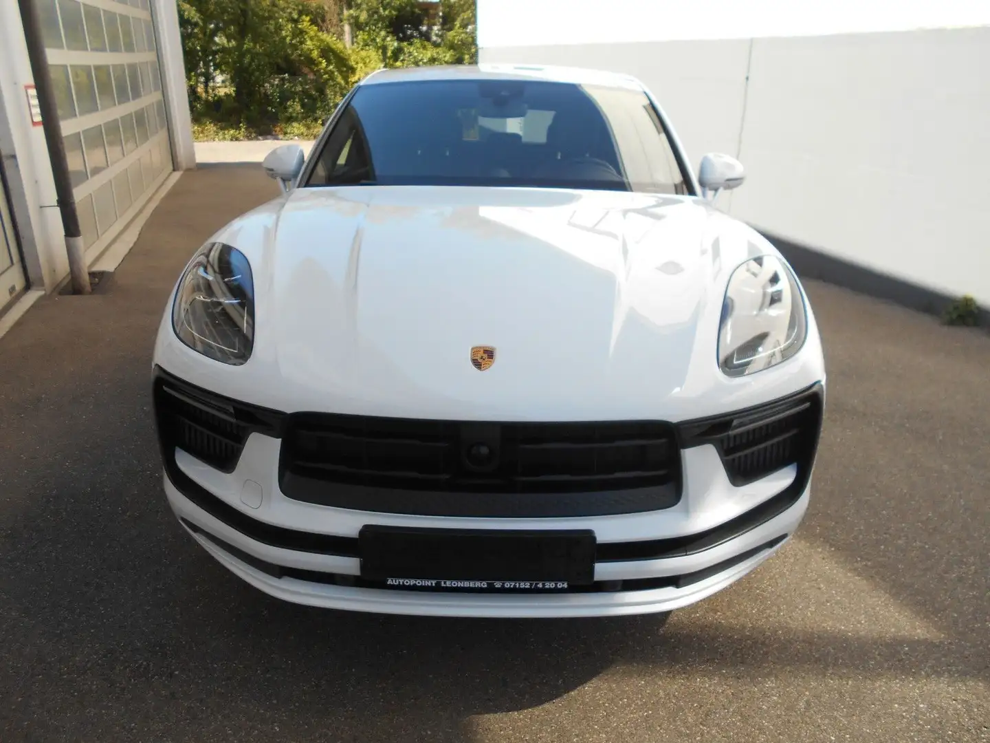 Porsche Macan S 1. Hand Blanc - 1