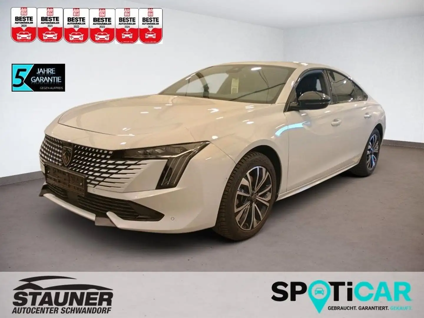 Peugeot 508 NEUER 508 Allure BlueHDi AT8*360°KAMERA*NAVI* Blanc - 1