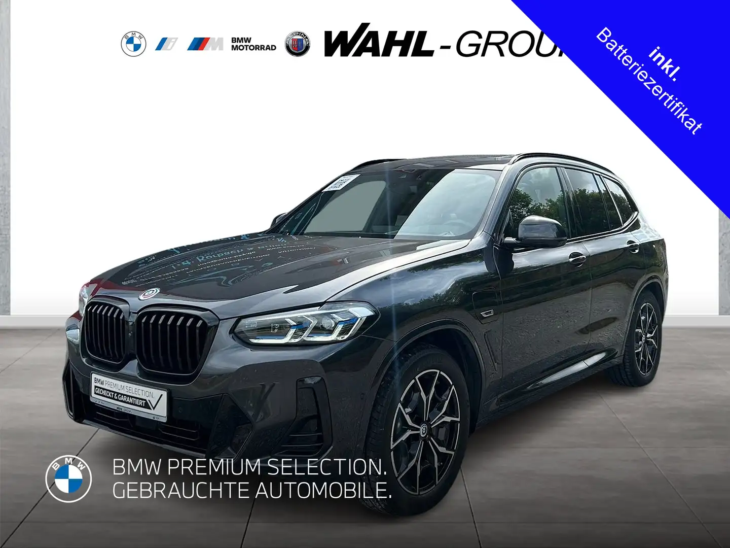BMW X3 xDrive30e M Sport AHK Panorama AHK ACC Laser Grigio - 1