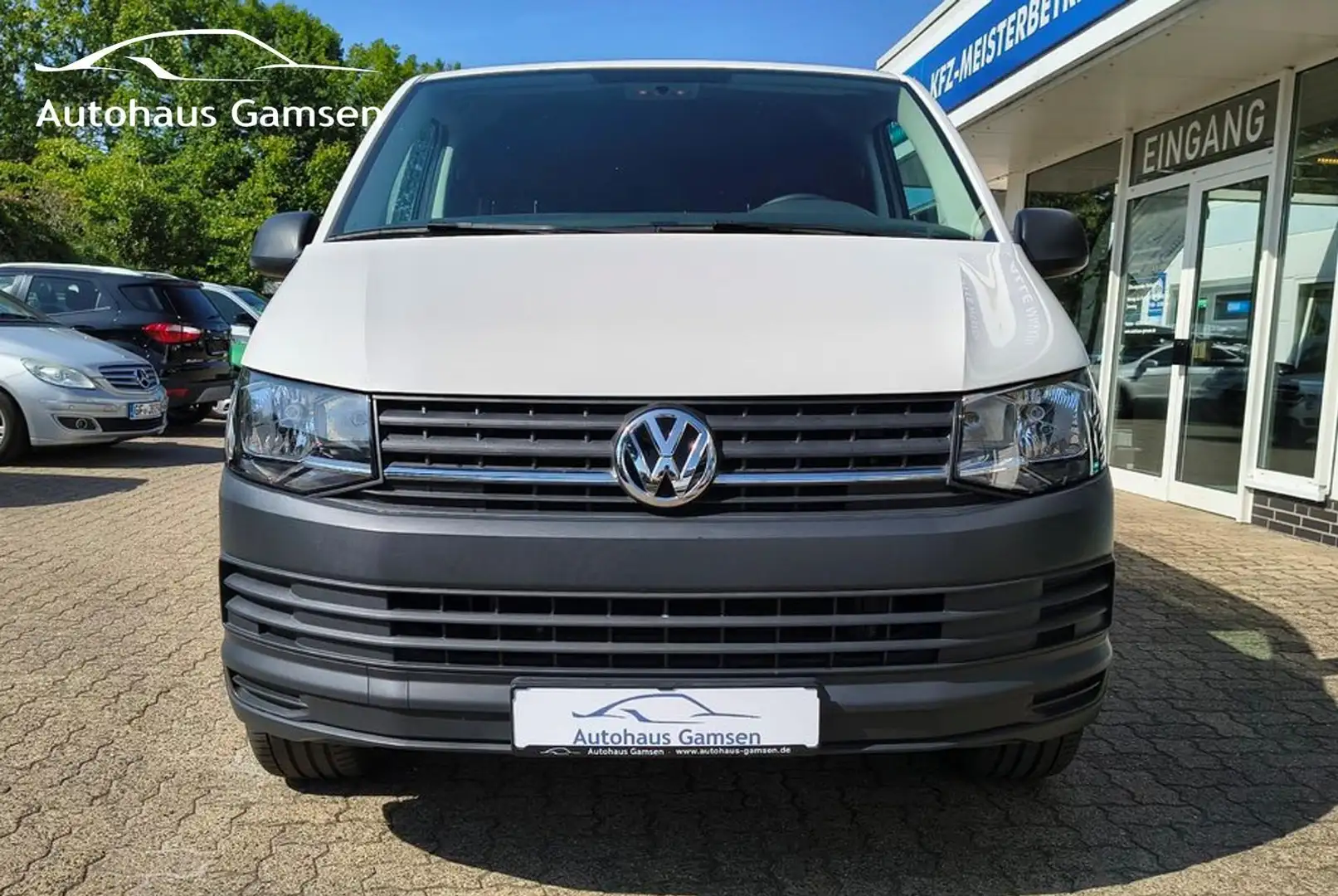 Volkswagen T6 Transporter 2.0 TDI Kasten Navi/PDC/Klima Weiß - 2