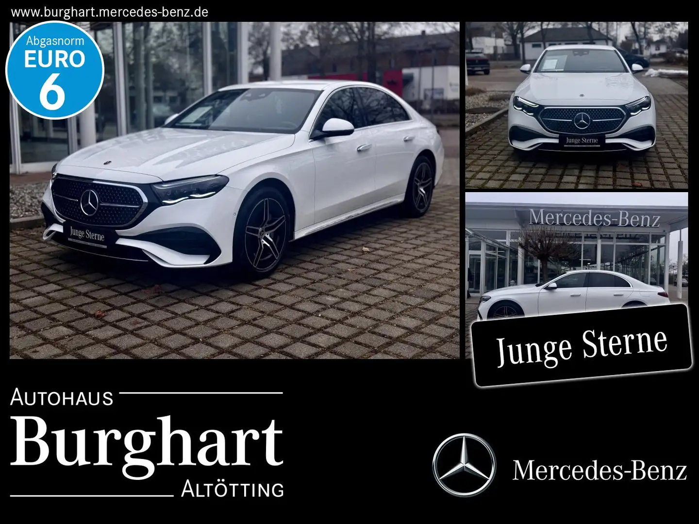 Mercedes-Benz E 300 E 300 e AMG Line Advanced/Plus/Fahrassist/Memory Weiß - 1