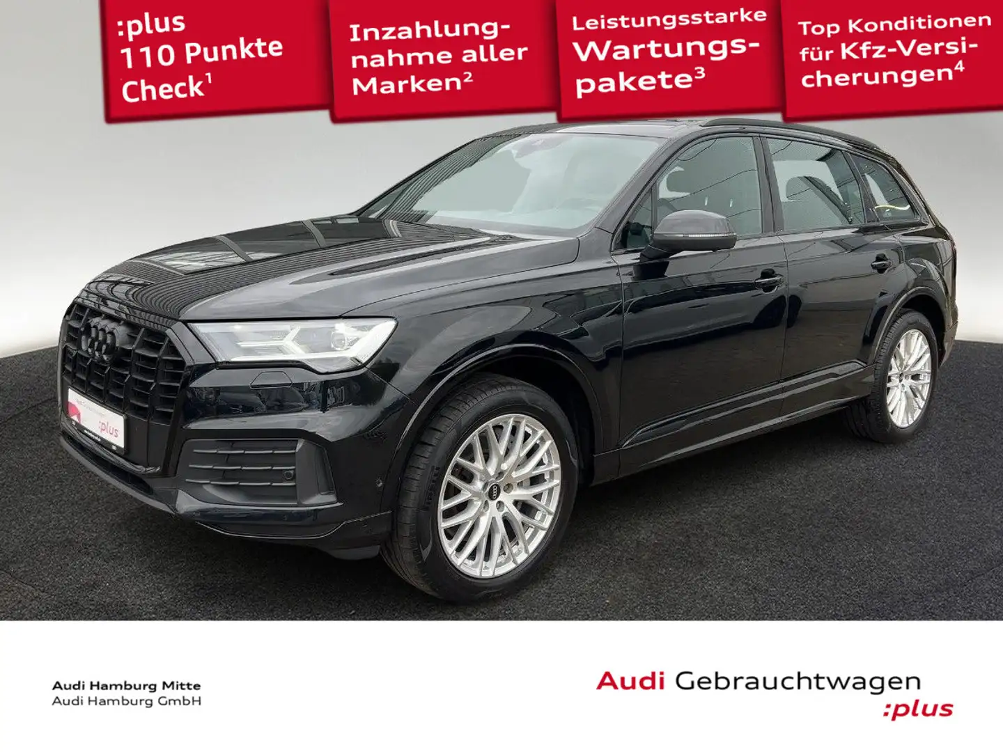Audi Q7 45 TDI S line quattro tiptronic Panorama Stan Schwarz - 1
