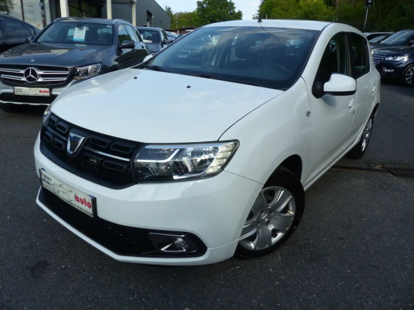Dacia Sandero 1.0 SCE 75CH LAUREATE -18 Blanc - 1