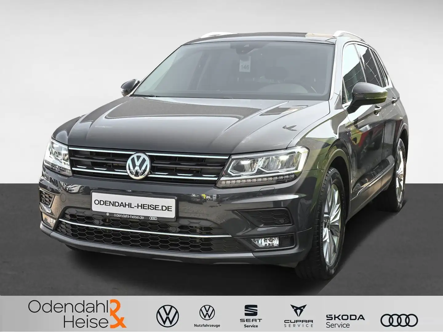 Volkswagen Tiguan Highline 2,0 l TDI DSG  Navi Grigio - 1
