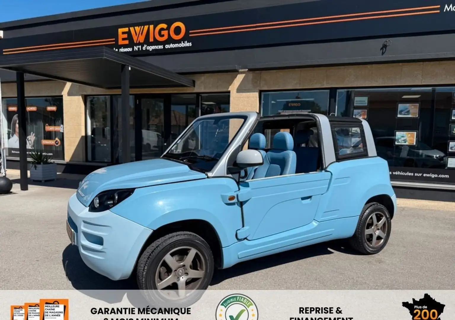 Bolloré Bluesummer bluecar bluesummer electric 68h 50 30kwh bva soh 99,7% Blau - 1