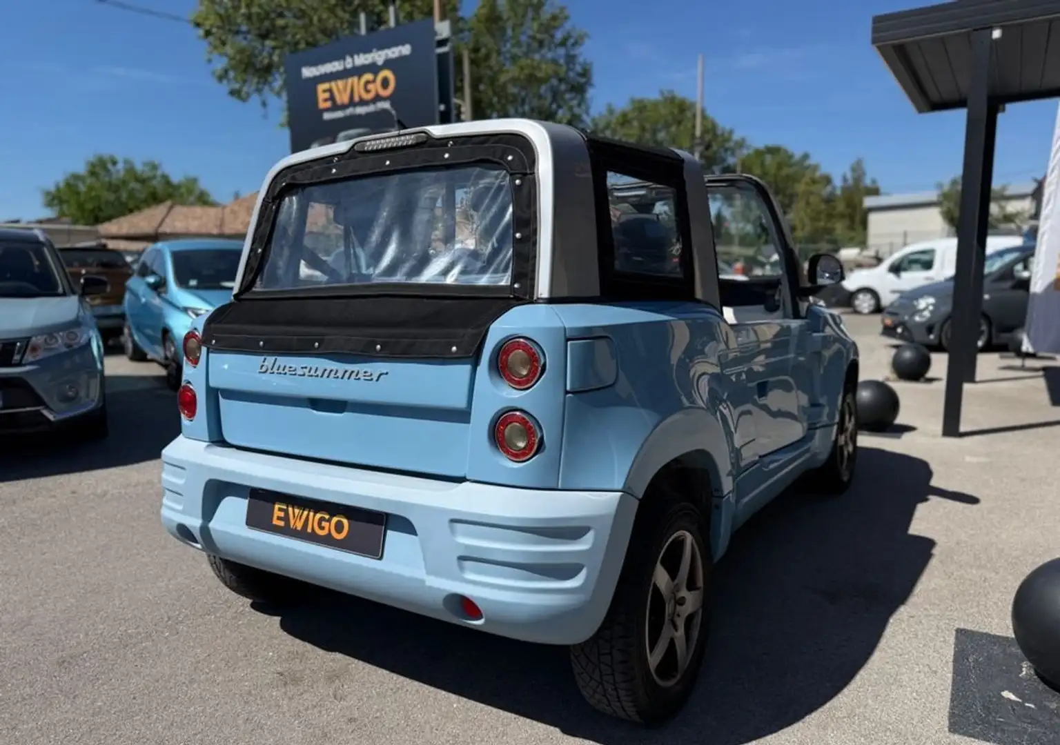 Bolloré Bluesummer bluecar bluesummer electric 68h 50 30kwh bva soh 99,7% Blau - 2