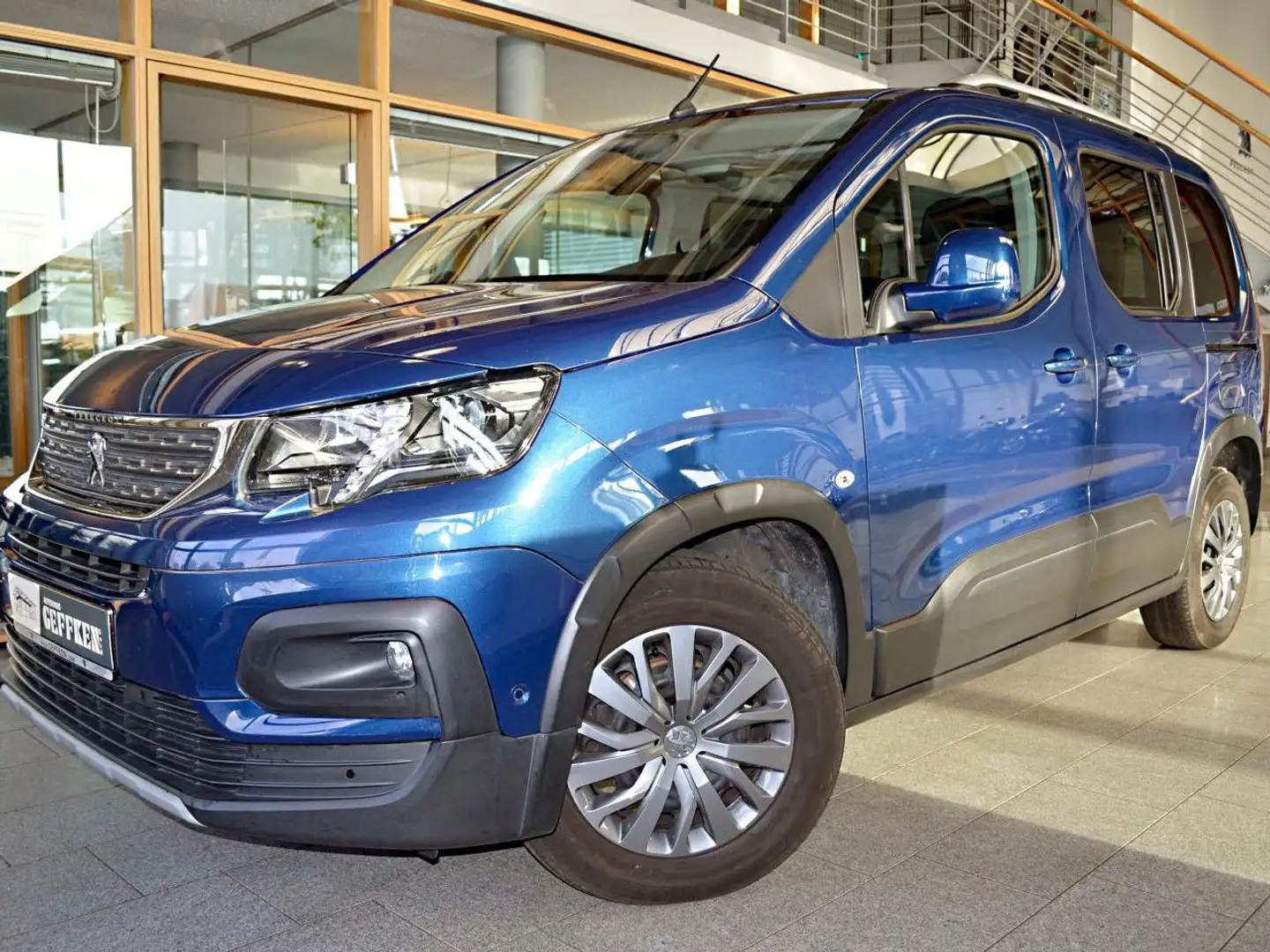 Peugeot Rifter BlueHDI 100 L1 Allure, Apple Car Play, PDC! Bleu - 1