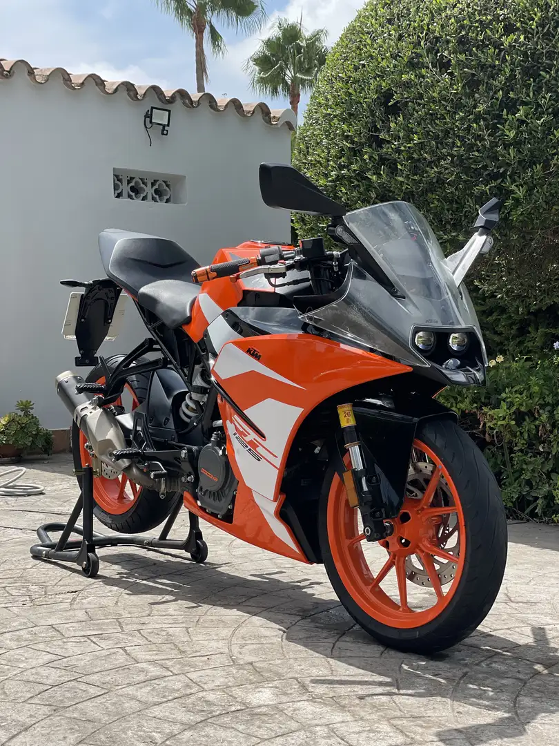 KTM RC 125 (PERFECT CONDITION) Naranja - 2