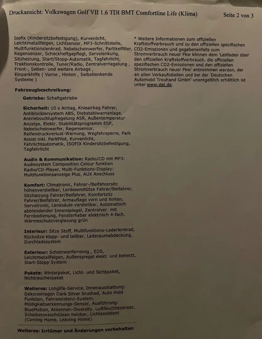 Volkswagen Golf Golf 1.6 Aktion Comfortline Černá - 2