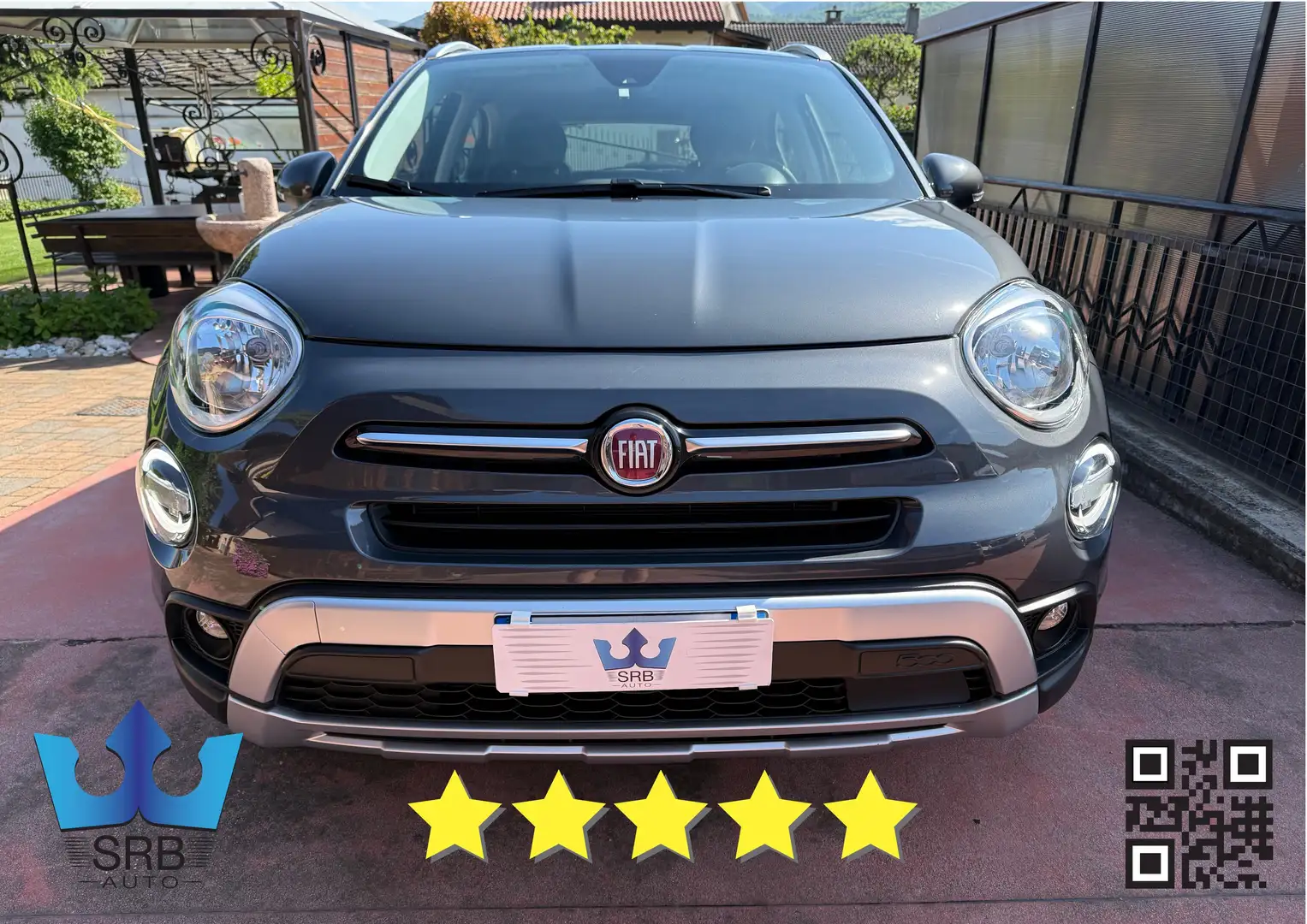 Fiat 500X 1.3 T4 City Cross 150cv * 10.000km * Gris - 2