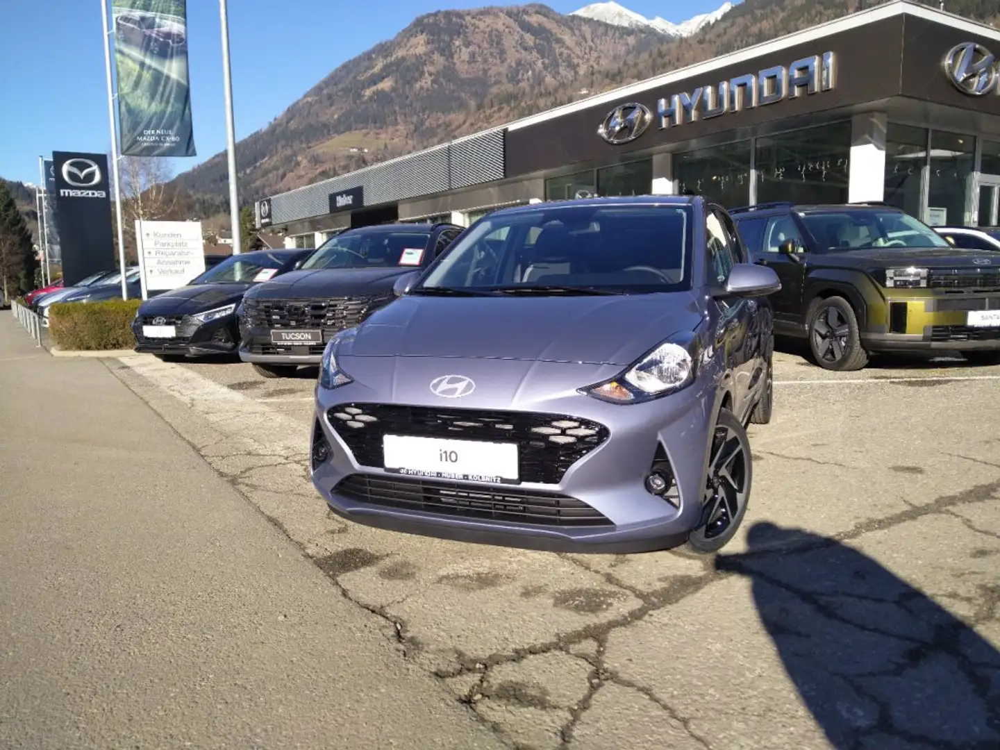 Hyundai i10 GO Plus 1,0 MT Blau - 2