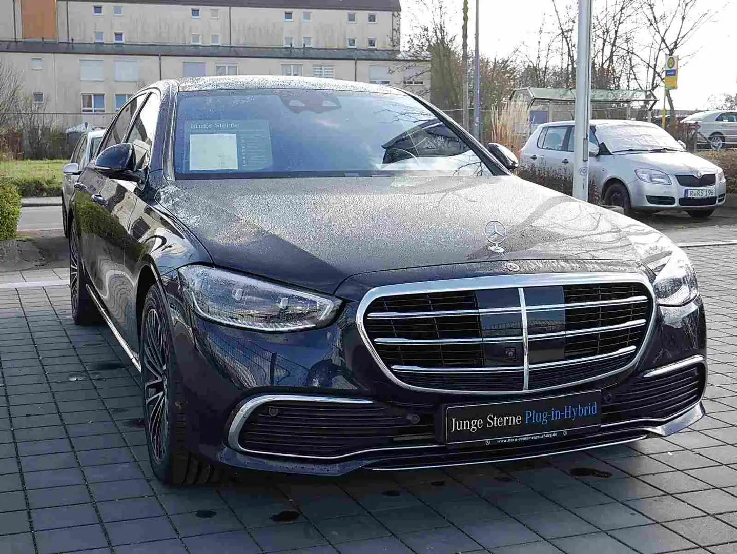 Mercedes-Benz S 580 e 4M Limo lang+HUD+PANO+DIST+DIGITAL LIGHT Blau - 2