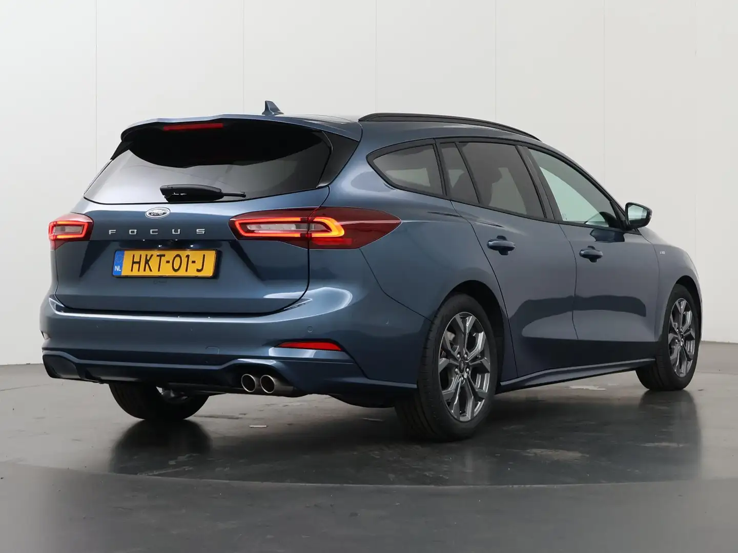 Ford Focus Wagon 1.0 EcoBoost Hybrid ST Line X Bleu - 2