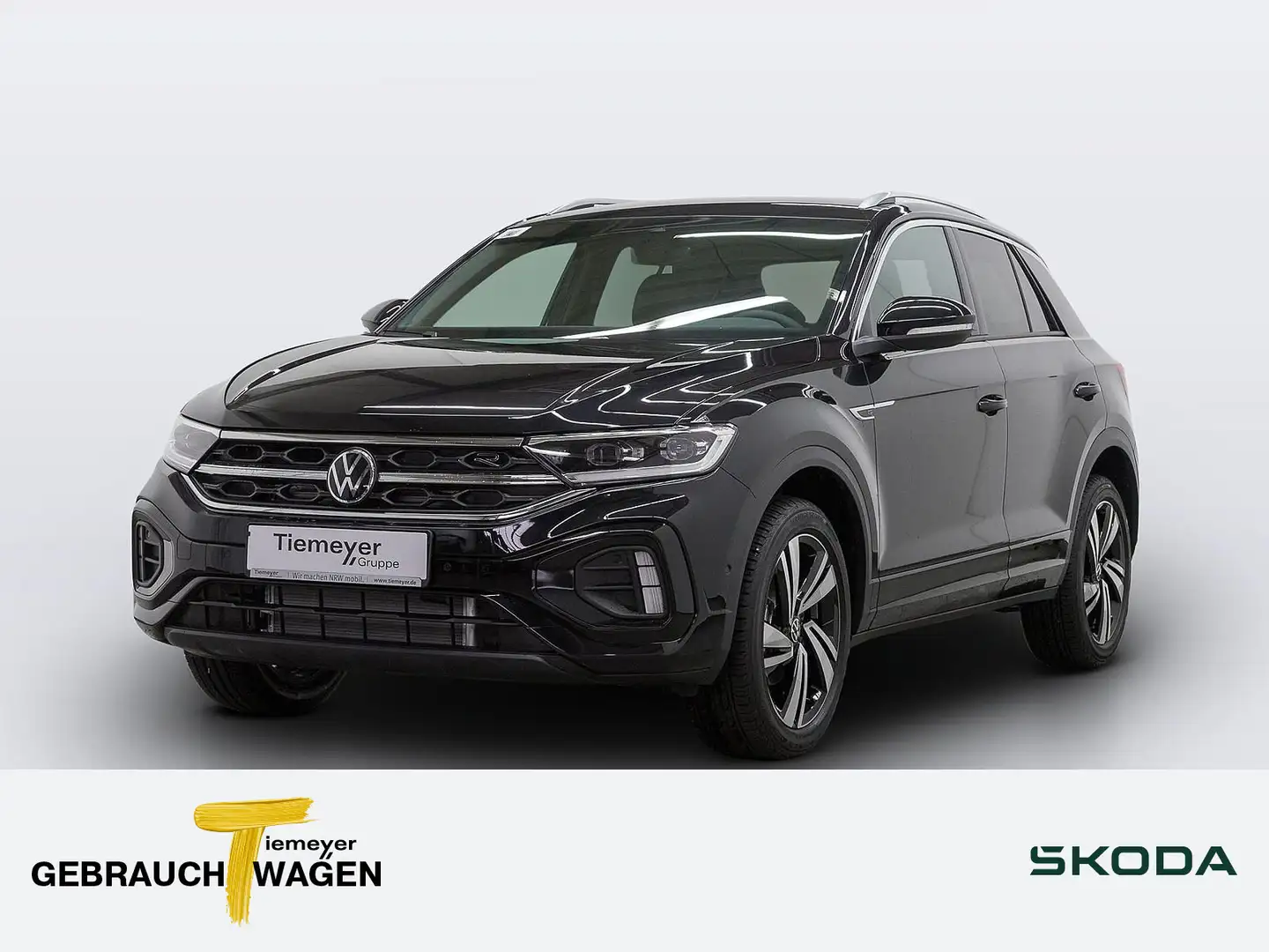 Volkswagen T-Roc 1.5 TSI DSG R-LINE LM18 LED+ IQ.DRIVE KAME Schwarz - 1