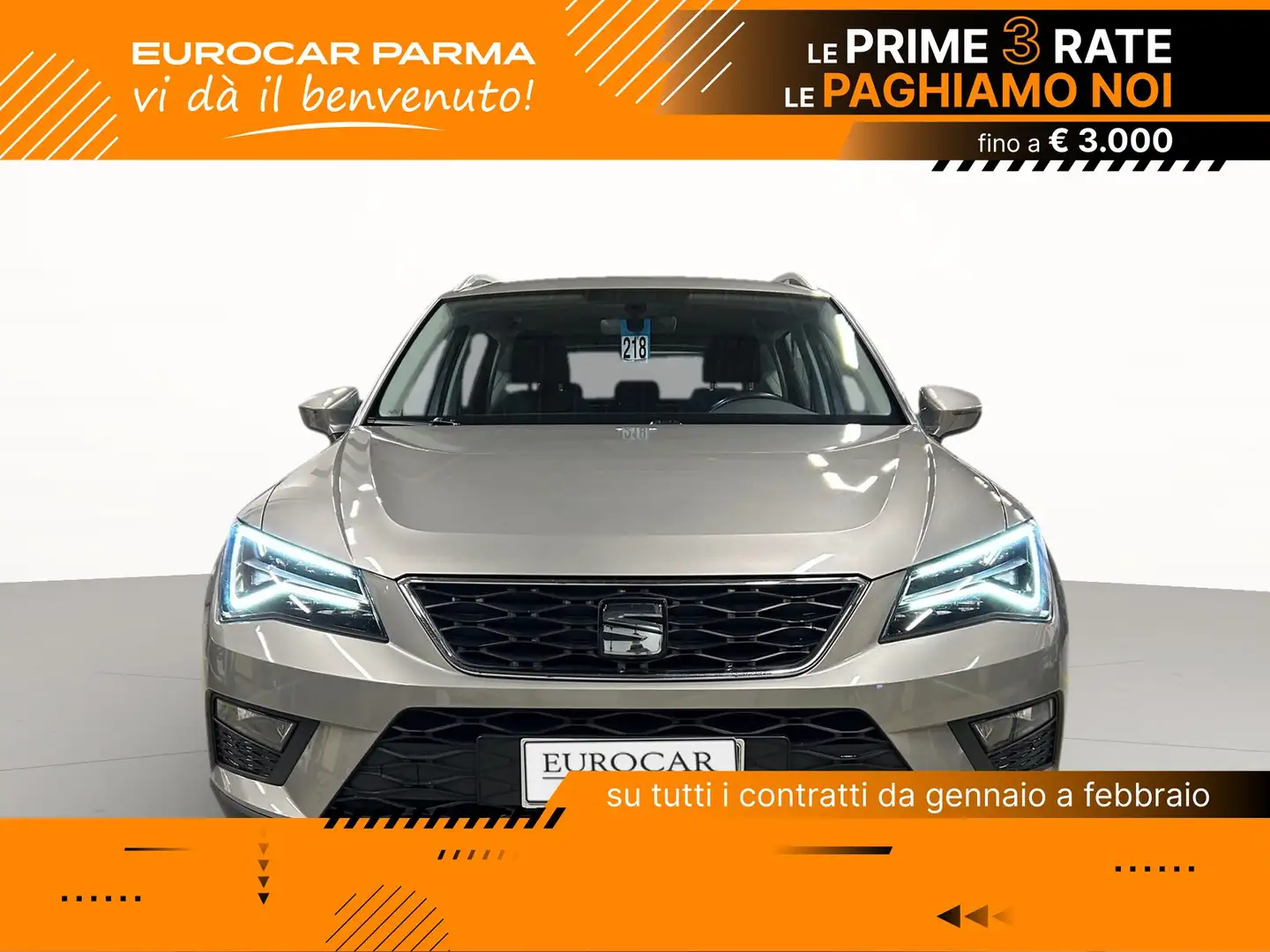 SEAT Ateca 1.4 tsi advance Blanc - 2