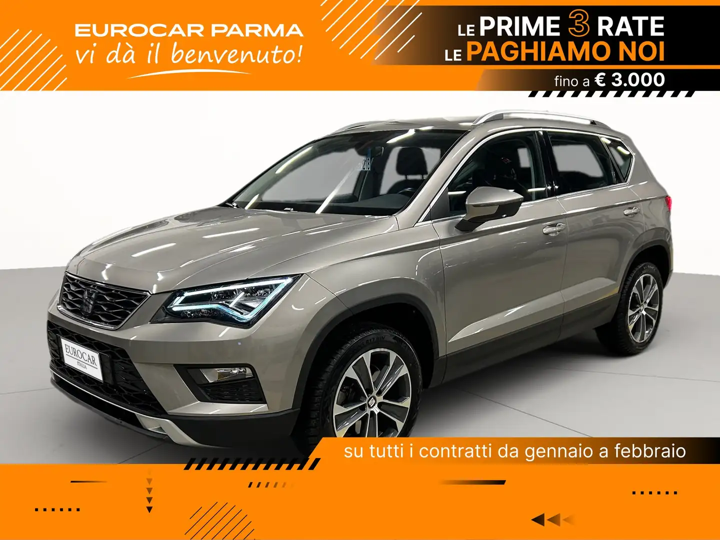 SEAT Ateca 1.4 tsi advance Blanc - 1