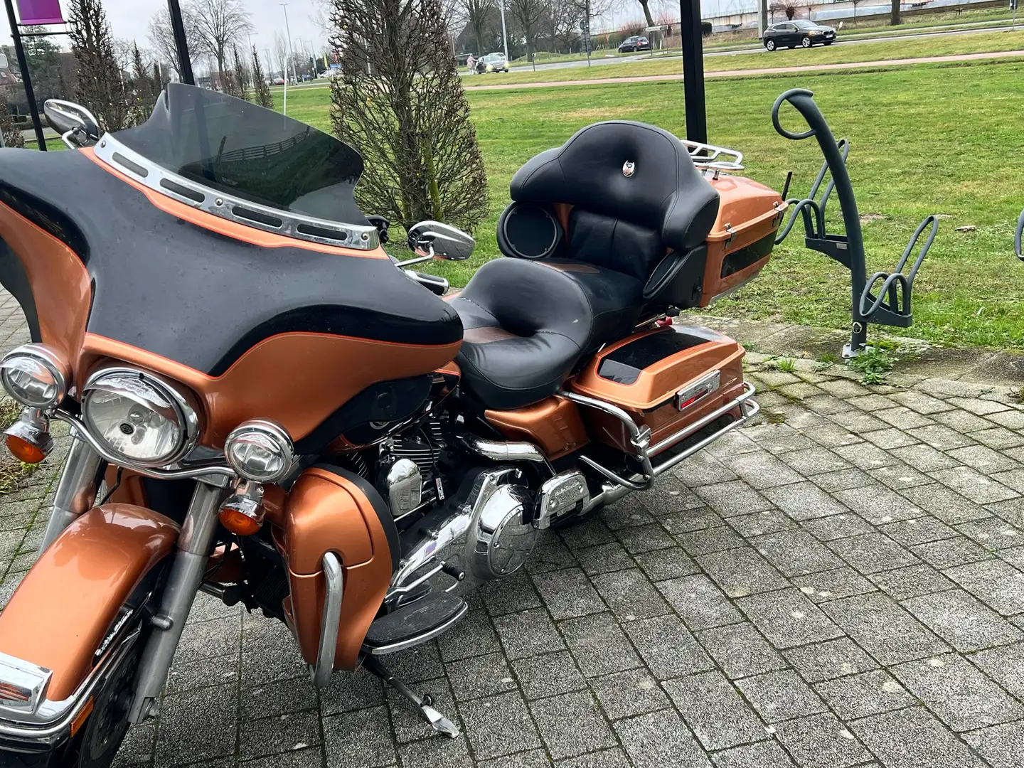 Harley-Davidson Ultra Classic electra glide Oranje - 1