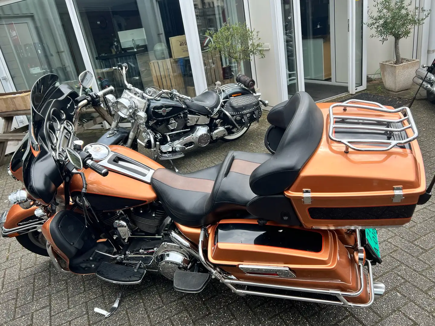 Harley-Davidson Ultra Classic electra glide Oranžová - 2